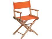 Standard Height Directors Chair in Orange