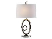 Uttermost Armiana Curved Iron Lamp