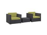 Burrow 3 Piece Outdoor Patio Sofa Set