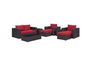 Convene 8 Piece Outdoor Patio Sofa Set