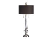 Uttermost Belmont Metallic Silver Leaf Lamp