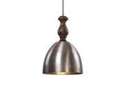 Uttermost Luna 1 Light Aluminum Mini Pendant