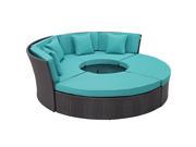 Convene Circular Outdoor Patio Daybed Set