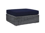 Summon Outdoor Patio Sunbrella® Square Ottoman