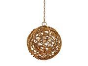 Uttermost Sphera 3 Light Gold Pendant