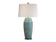 Uttermost Hermosa Sky Blue Ceramic Lamp