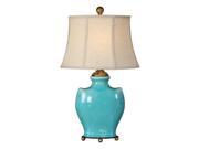 Uttermost Solana Antique Light Blue Lamp