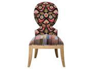 Uttermost Cruzita Patterned Armless Chair
