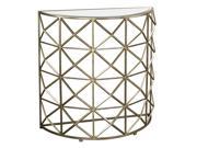 Uttermost Yulia Gold Console Table