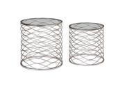 Uttermost Aida Iron Cage Accent Tables S 2