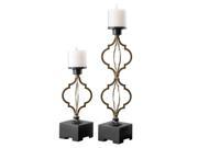 Uttermost Gilberto Moroccan Candleholders S 2
