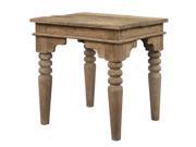 Uttermost Khristian Reclaimed Wood End Table