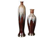 Uttermost Aegis Ceramic Vases S 2