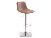 Zuo Cougar Bar Chair Taupe