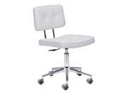 Zuo Series Office Chair White