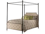 Jameson Canopy Bed Set King Rails Included