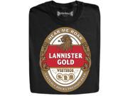 Stabilitees Lannister Gold Alcohol Related Funny T Shirts