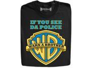 Stabilitees If You See Da Police Warn a Brother Hip Hop Style Festival Funny T shirts
