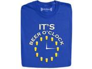 Stabilitees It s Beer O Clock Alcohol Related Funny Drinking T Shirts