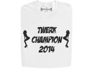 Stabilitees Twerk Champion 2014 Funny Slogan T Shirts