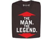 Stabilitees Funny Printed The Man The Legend Design Mens T Shirts