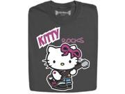 Stabilitees Hello Rock N Roll Kitten Funny Slogan T Shirts