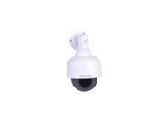 Abtech 081 Indoor Outdoor Dome Dummy Surveillance Security Camera w Red Light