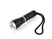 Mini LED Flashlight torch with 3 mode Adjustable Beam Full Kit with battery and charger