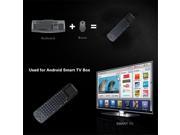 TeKit RC12 2.4GHz fly air mouse wireless mini Keyboard with Touchpad for google android Mini PC TV Palyer box