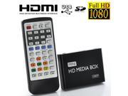 TeKit 1080P Full HD Android TV Box Mini Multi Media Player for TV Supporting USB SD Card and HDD HDMI Output