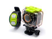 Tekit Full 1080P HD Sports Action Camera with Wi Fi Wrist Strap Remote Wide Angle Lens Helix