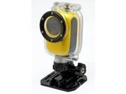 Tekit WiFi FULL HD 1080P Waterproof Sports Action Camera Helmet Camcorder Cam DV M600 Yellow