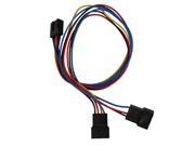 10PCS lot Computer PC Motherboard Fan Cooling 4 Pin to 2x 3pin 4pin PWM Extension Adapter Cable 30cm