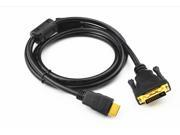 High Speed HDMI Male to DVI D Male Single Link Extension Cable M M HDMI Male to DVI24 1 Male converter adapter cable M M 5.9f 1.8m