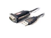 Tekit USB 2.0 male to Serial 9 Pin DB9 RS 232 male converter Adapter Cable 5ft 1.5m