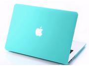 Tekit Laptop PC Hard Shell Full Protective Case For Macbook Air 11 inch Anti Glare Matte and Clear Crystal Tpye Cover Turquoise blue