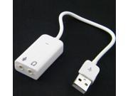 Tekit USB Sound Card USB Sound Adapter cable 7.1 Channel For Apple