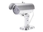 TeKit Dummy Fake Home Surveillance Security Dummy IR Simulation Fake Camera With Sensor Light LED Flashing