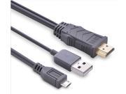 Tekit 10FT Micro USB MHL to HDMI TV Cable Adapter For Samsung Galaxy S3 i9300 i9308 2M