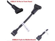 5PCS lot TeKit 19Pin 20Pin USB 3.0 Female To 9 Pin 10Pin USB2.0 Male Motherboard Cable Adapter Converter