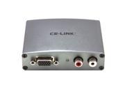 CE LINK VGA to HDMI converter adapter VGA R L Turn Left and Right Audio Go HDMI Converter Adapter Converting Line