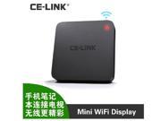 CE LINK WiFi Display wireless HD transmitter notebook computer is connected with the projector TV