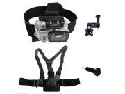 A Model Chest Body Strap For GoPro Hero 3 2 1 with 3 way adjustment base shape the same as original one