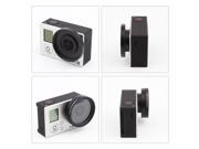 37mm Aluminum Alloy UV Lens Filter Ring Adapter For GoPro Hero 3 Hero 3 Camera