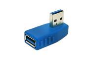 Supper Speed USB 3.0 Male to Female 90 degree converter Adapter USB3.0 female to Male converter Adapter Right Angled 90 Degree