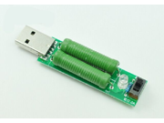 USB mini discharge load resistor 2A 1A With switch 1A Green led 2A Red led USB Power Adapter