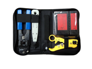 Network Toolkit Cable Tester Punch Down RJ45 Plug Crimp Tool NF 1201