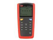 UNI T UT325 Digital Thermometer Temperature Meter Tester T1 T2 Dual Input with High Lower Alarm