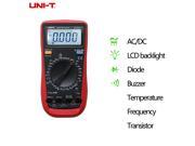 UNI T UT890C True RMS Digital Multimeter with C F Temperature Capacitance Frequency Multi Meter Diode Tester