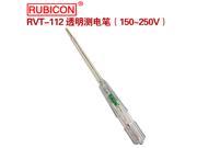 Rubicon RVT 112 electric pen pencil electrical tester pencil inspection 150 250V LED Voltage detection
